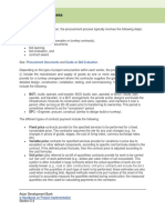 5.4 Procurement Process: Procurement Documents Guide On Bid Evaluation