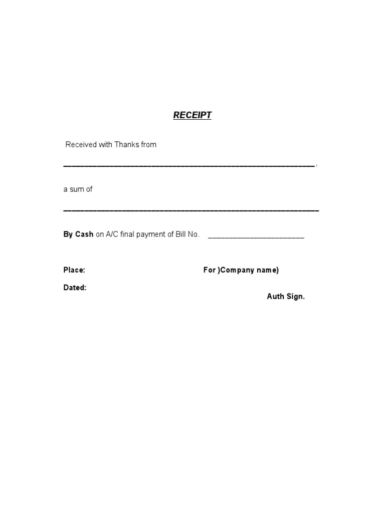 RECEIVE AND RECEIPT intelligence overview