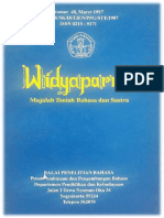 Cerita Rakyat Damarwulan: Studi Fungsi Pelaku (V. Propp)