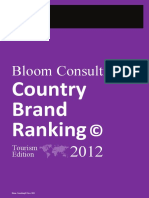 Bloom Consulting Country Brand Ranking Tourism 2012 PDF