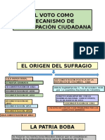 El Voto Como Mecanismo de Participación 111