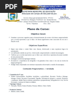 Plano de Curso-Língua Portuguesa-2016