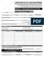 Annex A - UAP General Amnesty Application Form