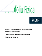 Manual Fizica Clasa A 6 G