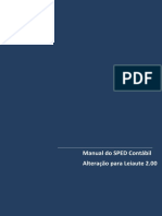 Manual ECD Leiaute 2 00 - Protheus 11