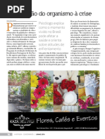 A reação do organismo à crise