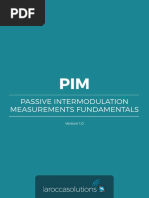 PIM Passive Intermodolation Measurements Fundamentals