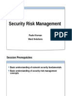 Security Risk Management Discipline