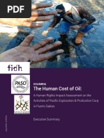 Oil Extraction in Colombia