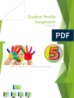 Student Profile Assignment