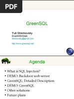 greenSQL Database Firewall