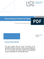 Lecture Note 1 - Financial Accounting - Reporting
