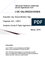 Seminario de Valorizaciones 