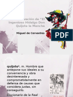 Analisis El Ingenioso Hidalgo Don Quijote La Mancha