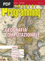 Computer Programming n. 181 - Geografia Computazionale
