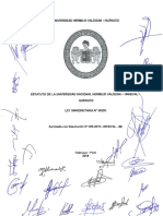 Estatuto - Unheval-2015 PDF