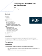 Huawei MA5600 DSLAM Line Template Configuration Example