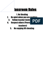 Classroomrules