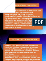 La Pila de Zinc y Carbono