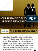 Cultura de Calidad