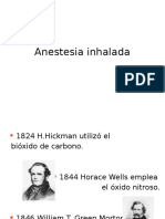 Anestesia Inhalada 