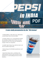 Pepsicasestudy