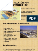 Extracción Por Solventes (SX)