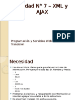 Unidad 7 - XML Ajax