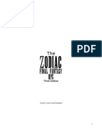 ZODIAC 3E Core Rules With Replay
