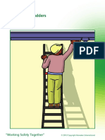 00 Working On Ladders - Safety Card A4 Size - English PDF
