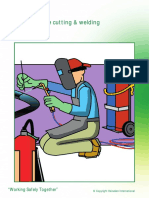 Gas Acetylene Cutting and Welding - Safety Card A4 Size - Template For Translation PDF