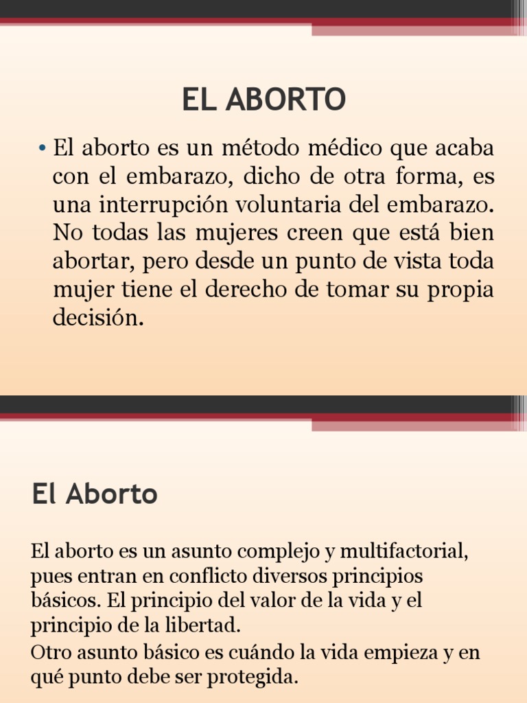 Argumentos a Favor Del Aborto