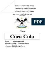 Mercado de Coca Cola