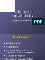 Monitorización Hemodinámica