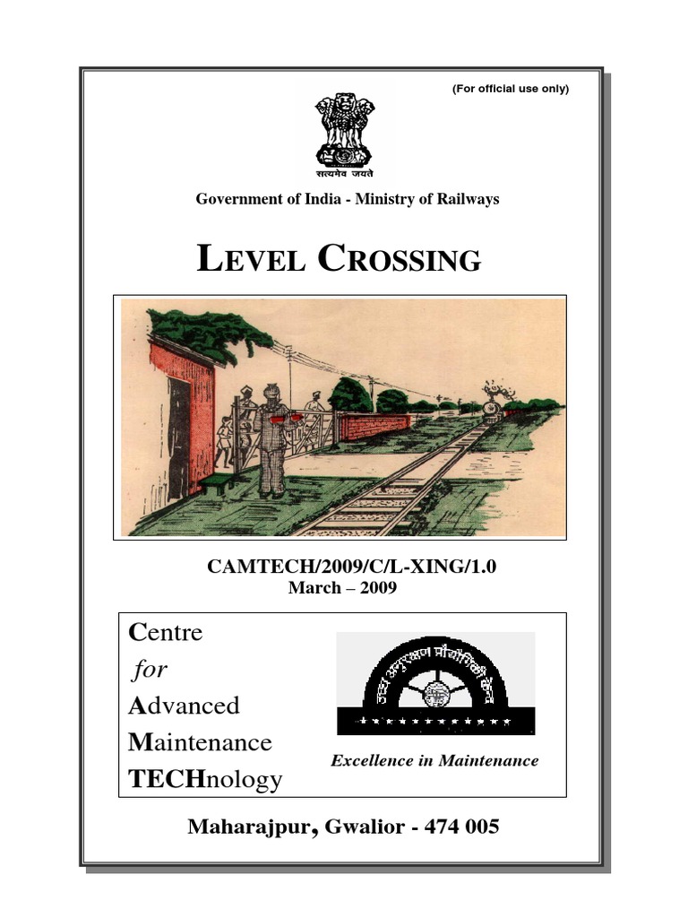Handbook on Level Crossing Safety | PDF | Track (Rail Transport) | Road