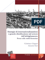 Strategie Di Internazionalizzazione e Grande Distribuzione