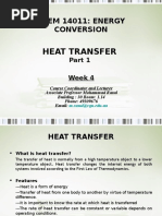 Heat Transfer Energy Conversion