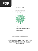 Download Makalah Apresiasi Seni-marlinda Sartika by HidayatNet SN318167627 doc pdf