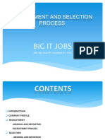 Recruitment & Selection Process By Big It Jobs