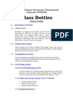 Cluster Profile Glass Bottles