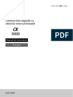 Manual Sony A5000 PDF