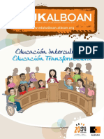 Edukalboan nº 15 Educación Intercultural, educación transformadora