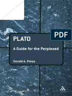 (Guides For The Perplexed) Gerald A. Press-Plato - A Guide For The Perplexed (Guides For The Perplexed) - Continuum (2007)