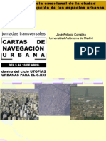 Jose Antonio Corraliza - Jornadas "Cartas de Navegación Urbana"