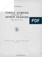 Tarile Romane Vazute de Artisti Francezi PDF