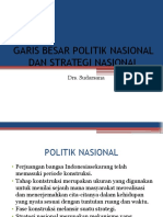 Garis Besar Politik Nasional Dan Strategi Nasional