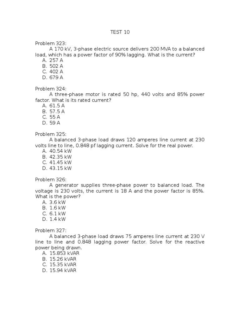 Test 104 Series And Parallel Circuits Capacitor
