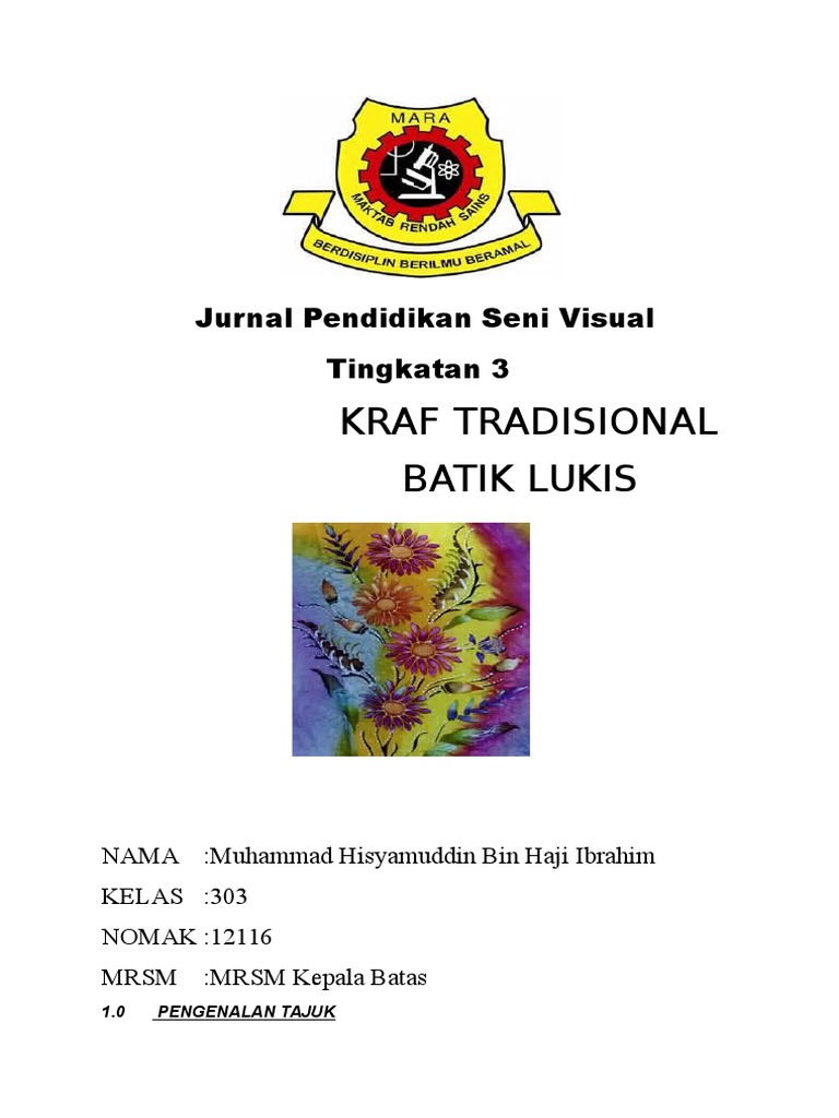 Jurnal Pendidikan Seni Visual