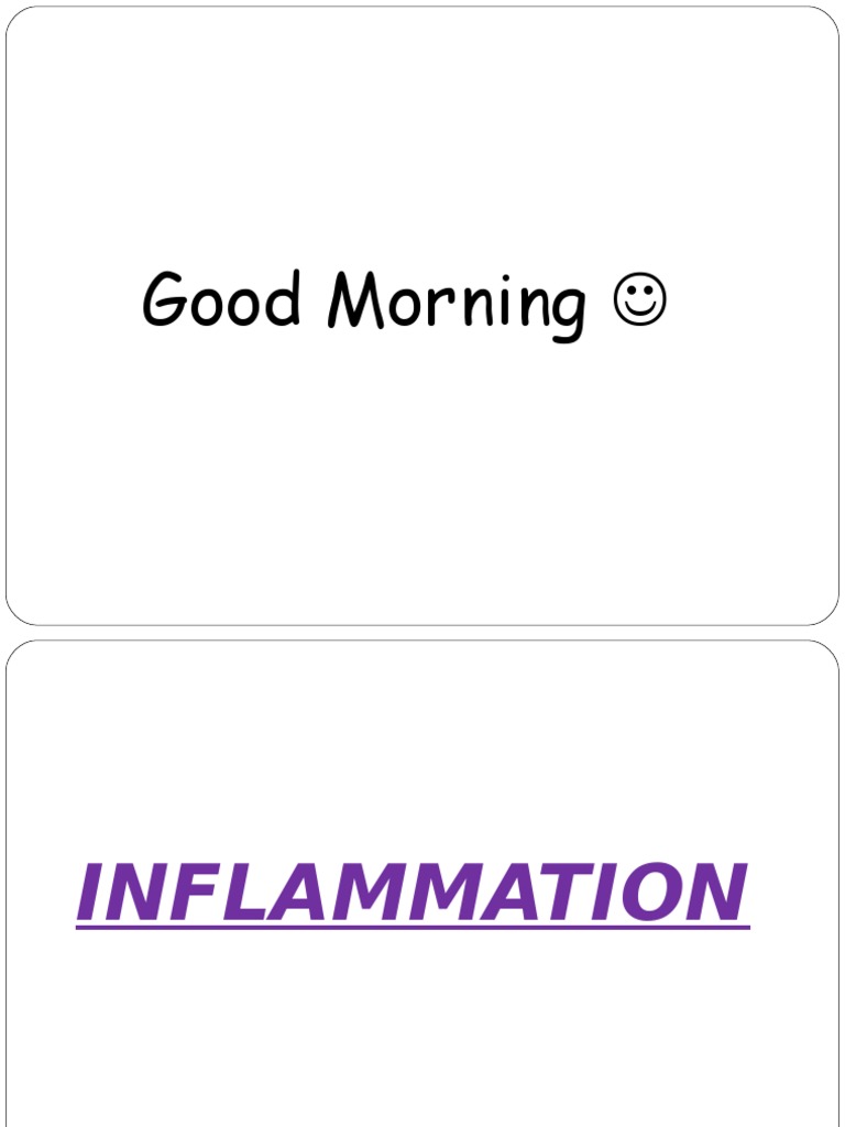 Understanding Inflammation: Types & Processes | PDF | Macrophage ...