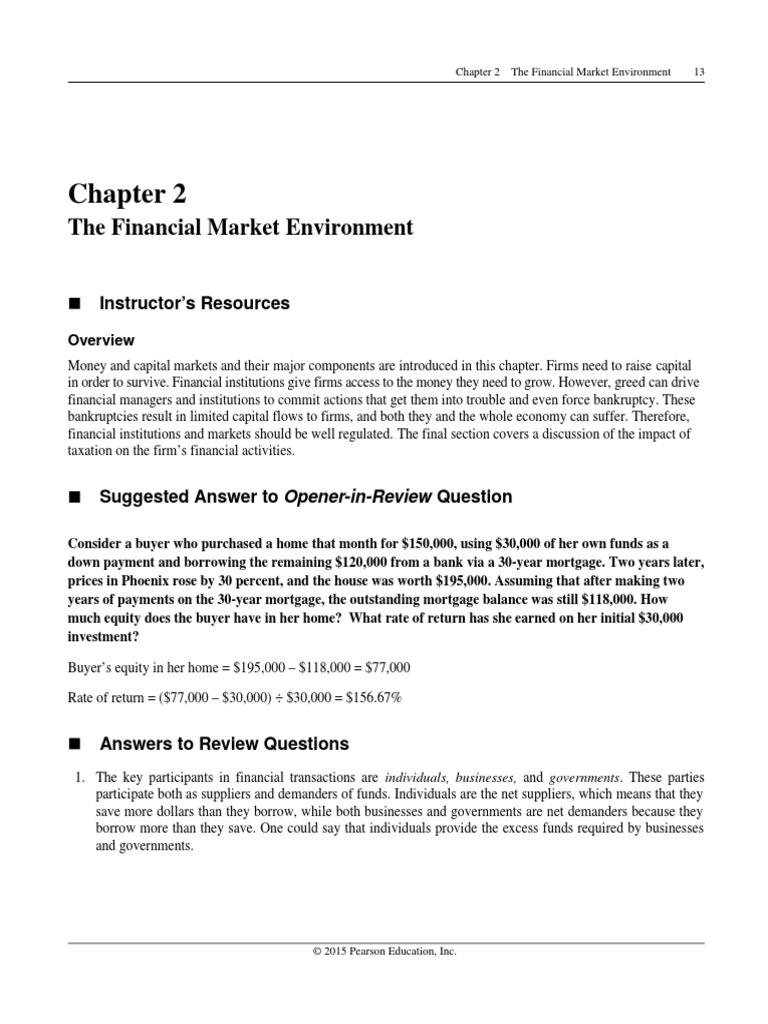 Understanding Financial Market Dynamics | PDF | Financial Markets ...